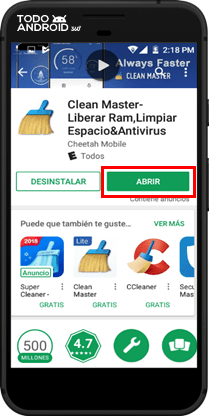 Tutorial Clean Master - todoandroid360 - 01