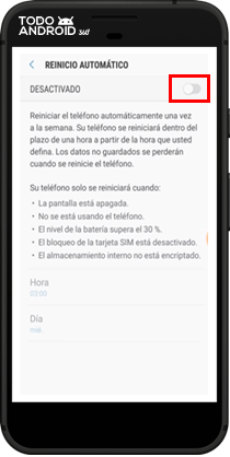 Reinicio automático Android 7.0 - todoandroid360 - 09