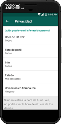 Trucos de WhatsApp - todoandroid360 - Privacidad