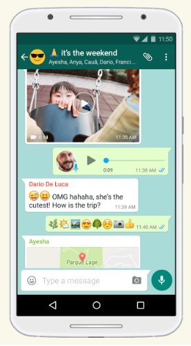 Versión beta de WhatsApp - todoandroid360 - mensajes
